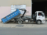 収集運搬業務排出事業所様へ産業廃棄物の収集に伺います。